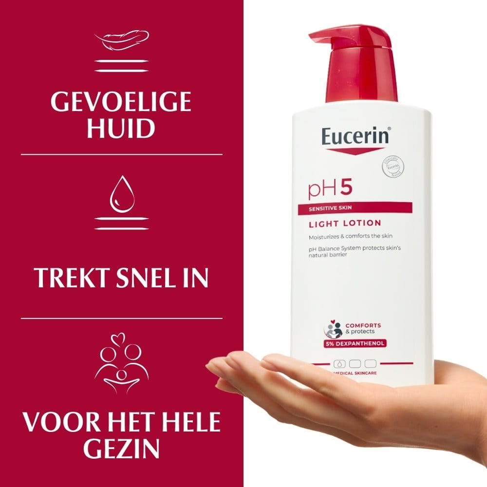 pH5 Lichte bodylotion voor droge, gevoelige huid Eucerin